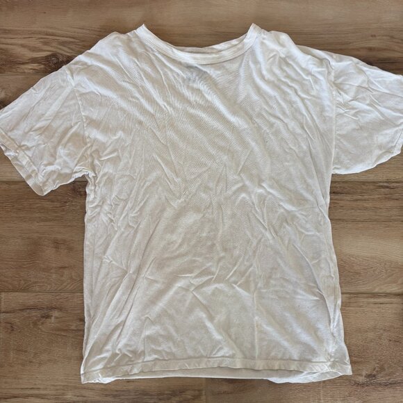 Jungmaven Tops - Jungmaven Index Tee Washed White